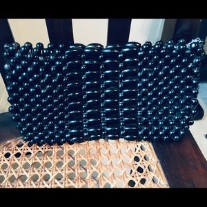 Beautiful Vintage Beaded Clutch Made in Hong Kong